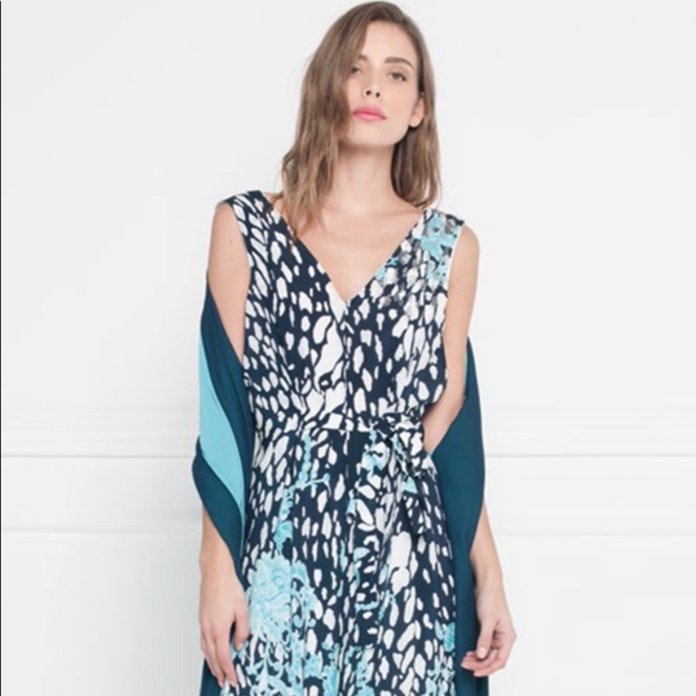 Silk jumpsuit, New condition, never wear.